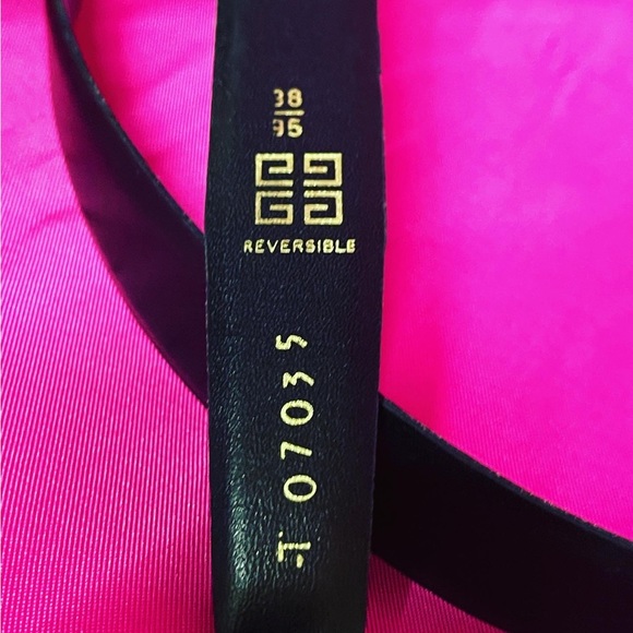 Vintage men’s Givenchy reversible belt 38 - Picture 4 of 6